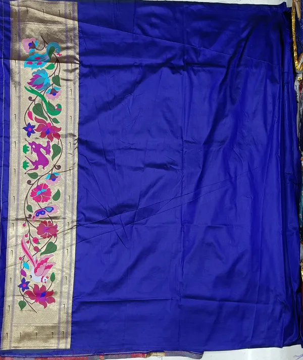 Royal_Blue_Grandeur_Paithani_Saree_With_Gold_Weave
