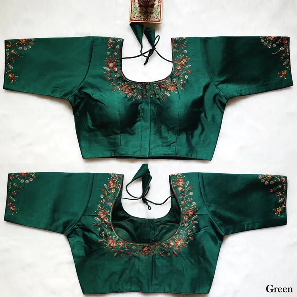 Green__Stitched_Phantom_Silk_Blouse_with_Thread_Embroidery