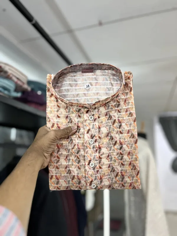 Linen_cotton_with_zari_kurta_pajama_set