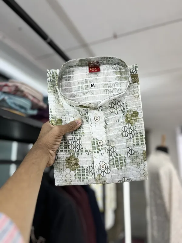 Linen_cotton_with_zari_kurta_pajama_set