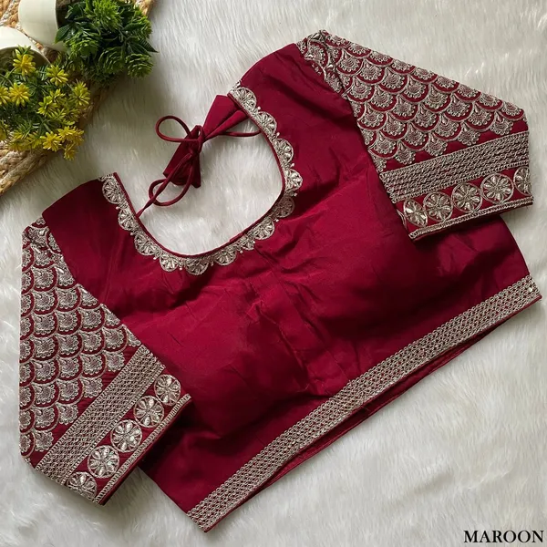 Maroon_Roman_Silk_Stitched_Blouse_with_Embroidery_and_Lace_Work