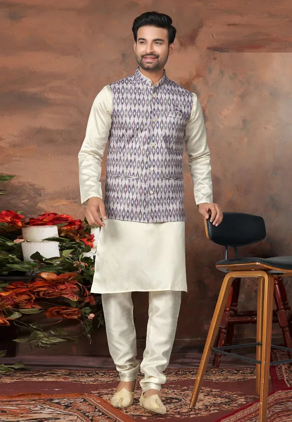 Mastani_silk_kurta_pajama_with_heavy_cotton_koti_set