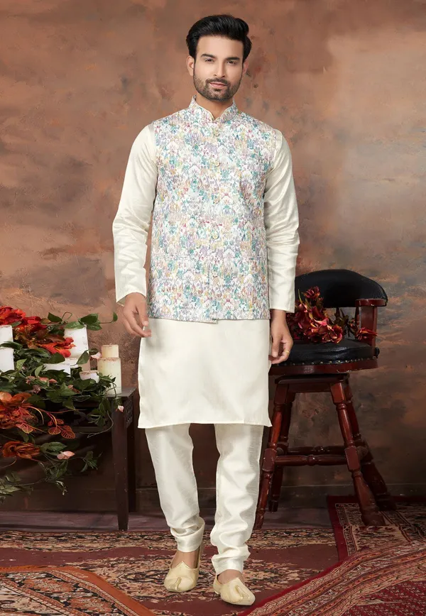 Mastani_silk_kurta_pajama_with_heavy_cotton_koti_set