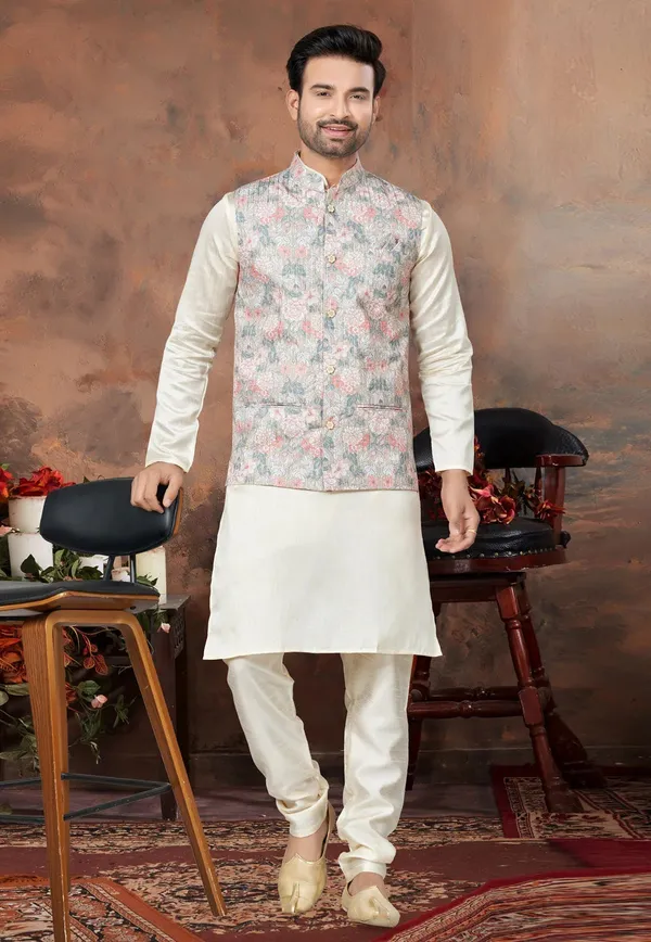 Mastani_silk_kurta_pajama_with_heavy_cotton_koti_set