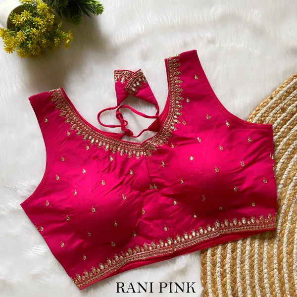 Rani_Pink_Silk_Stitched_Blouse_with_Intricate_Zari_and_Sequin_Embroidery_Work
