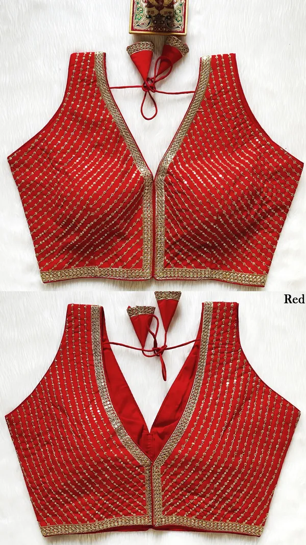Stitched_Red_Heavy_Milan_Silk_Blouse_with_Sequin_&_Thread_Embroidery_and_Lace_Detail