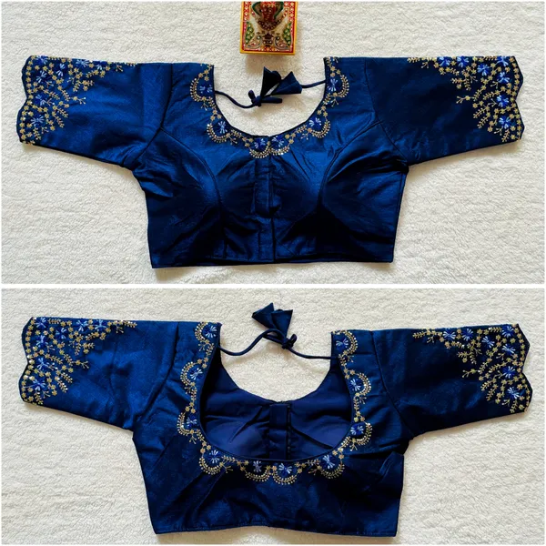Royal_blue_Stitched_Phantom_Silk_Blouse_with_Thread_and_Sequin_Embroidery