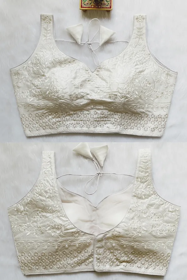Stitched_White_Heavy_Milan_Silk_Blouse_with_Embroidery_and_Sequin_Work