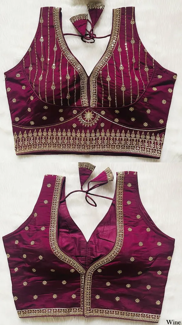 Stitched_Wine_Hand_Work_with_Zari,_Sequence,_and_Thread_Embroidery_on_Roman_Silk.