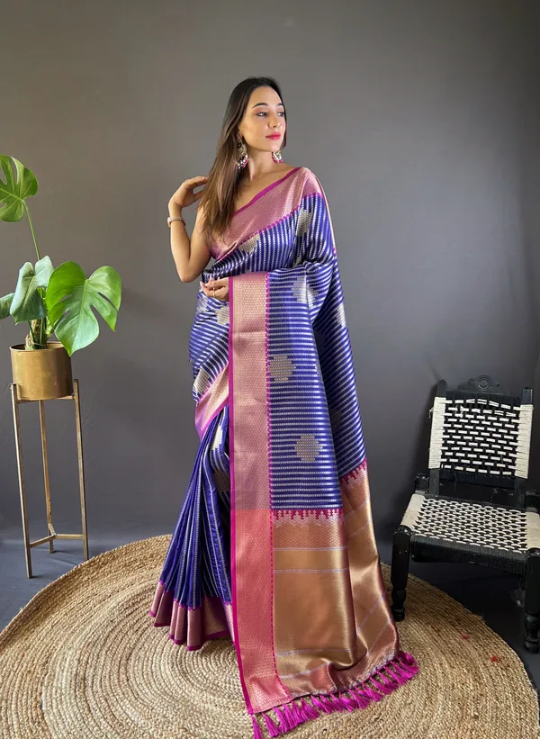 Royal_Blue_Woven_Twilight_Kanchipuram_Saree_For_Women
