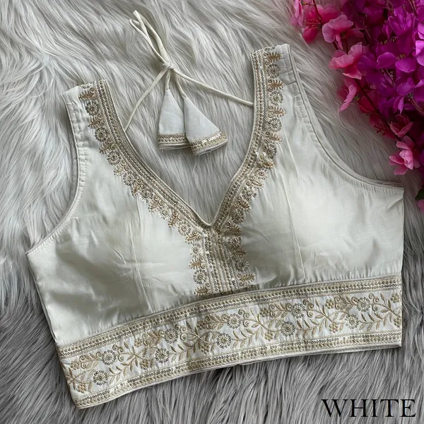 White_Elegant_Stitched_Silk_Blouse_with_Zari_and_Sequin_Embroidery_Work