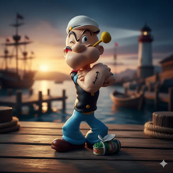 Popeye_The_Saylor_Man_Bobblehead-_5_Inches_|_Handmade