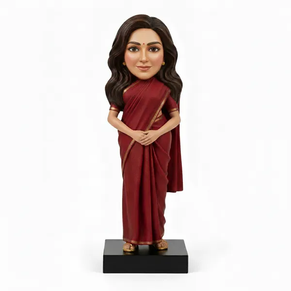 Elegant_Saree_Bobblehead_-_Custom_Face_Gift
