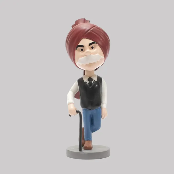 Chacha_Chaudhary_Bobblehead_–_16_cm