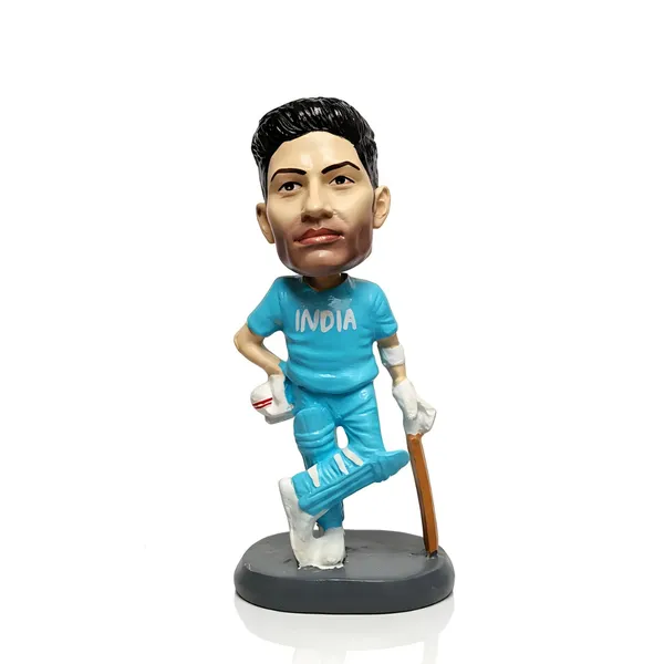 Shubhman_Gill_Bobblehead-_Indian_Jersey_(Handmade)