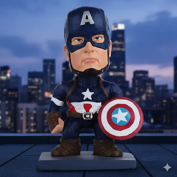 Captain_America_Bobblehead_10_cms_|_Steve_Rogers_|_Marvel_Avengers_|_Handmade