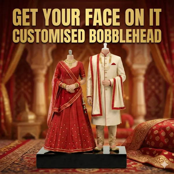 Custom_Indian_Wedding_Couple_Bobblehead_-_15_cm