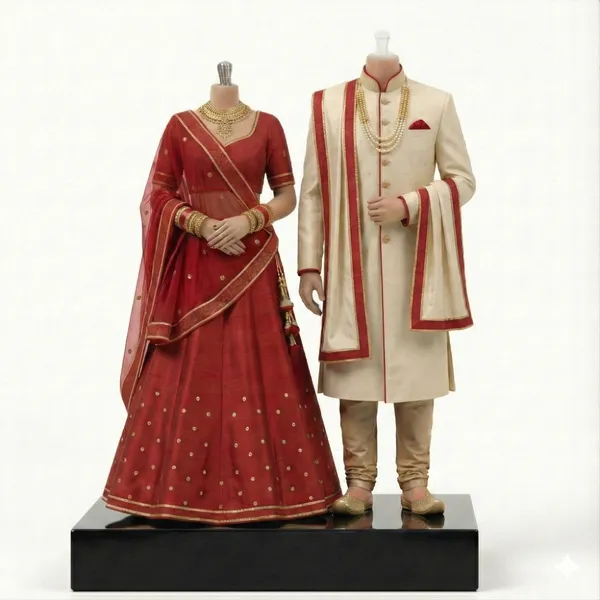 Custom_Indian_Wedding_Couple_Bobblehead_-_15_cm