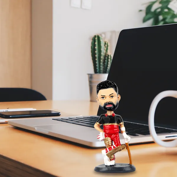 VIRAT_KOHLI_Bobblehead-_RCB_Jersey_(Handmade)