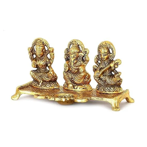 Golden_Metal_Brass_Solidantique_Ganesha_For_Anniversary