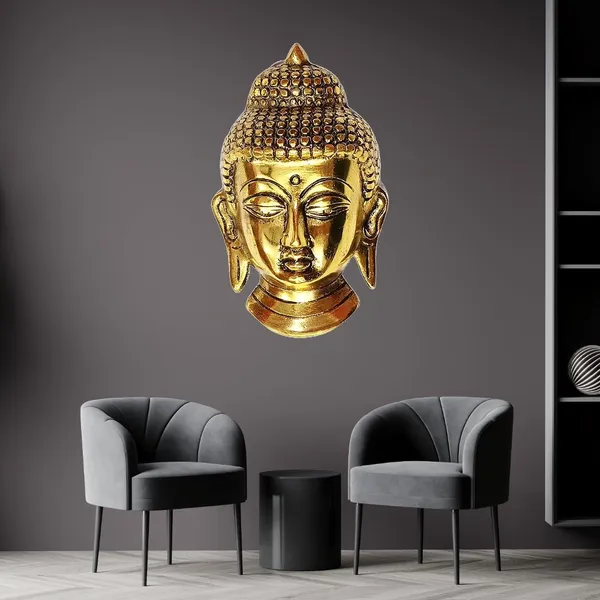 Golden_Metal_Antique_Buddha_For_Easter