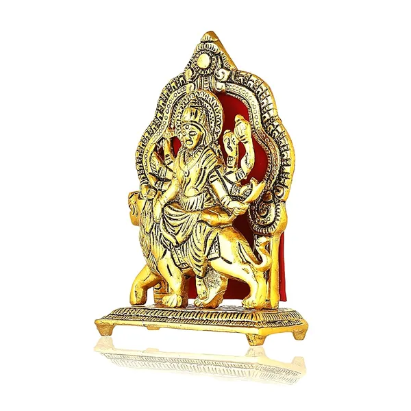 Golden_Metal_Glossy_Modern_Rectangular_Durga_Maa_For_Father_S_Day_Diwali_Housewarming_Anniversary