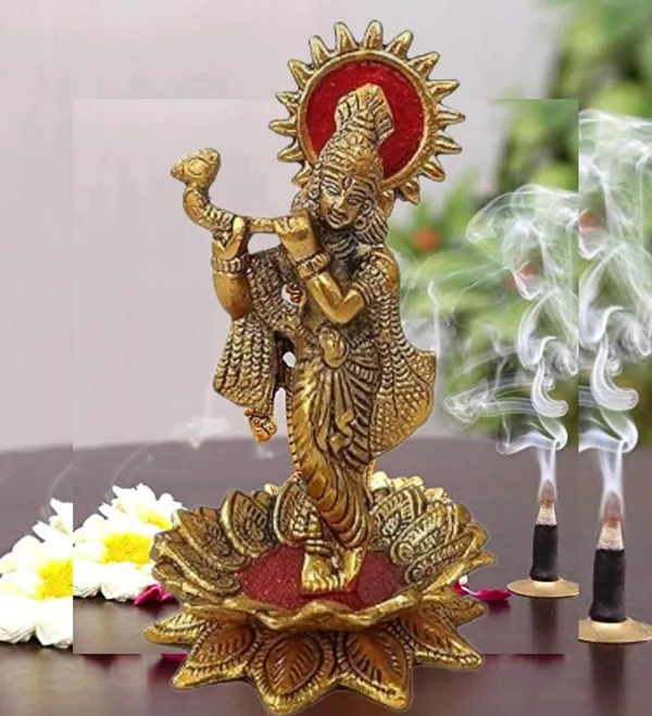 Golden_Metal_Traditional_Novelty_Krishna_For_Grandparents_Day_Diwali_Anniversary