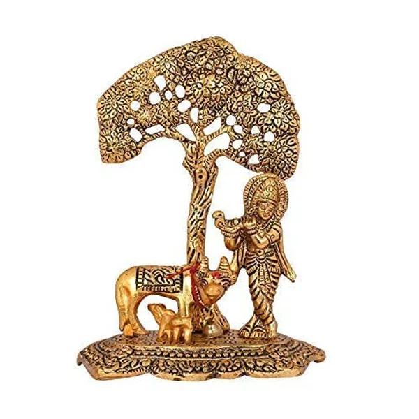 Golden_Metal_Metallic_Traditional_Novelty_Cow_For_Anniversary_Birthday