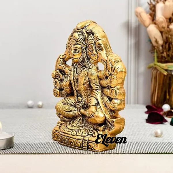 Golden_Brass_Brass_Solidcasual_Novelty_Hanuman_Hanuman_Ji_Murti_For_Farewell_Birthday