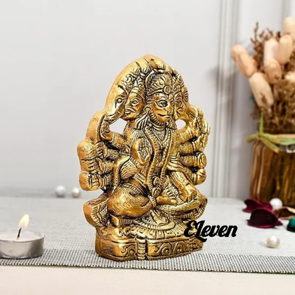 Golden_Brass_Brass_Solidcasual_Novelty_Hanuman_Hanuman_Ji_Murti_For_Farewell_Birthday