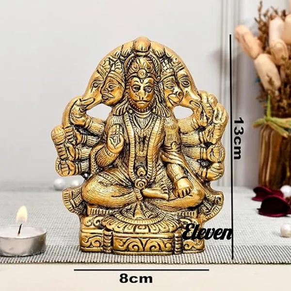 Golden_Brass_Brass_Solidcasual_Novelty_Hanuman_Hanuman_Ji_Murti_For_Farewell_Birthday