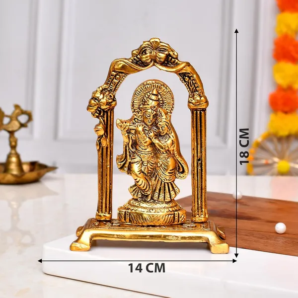 Designer_Metal_Radha_Krishna_Couple_Idol_Showpiece_(Golden,_Medium)