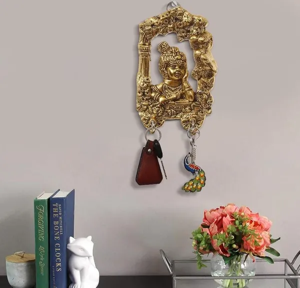 Golden_Handcrafted_Key_Holder_Showpiece
