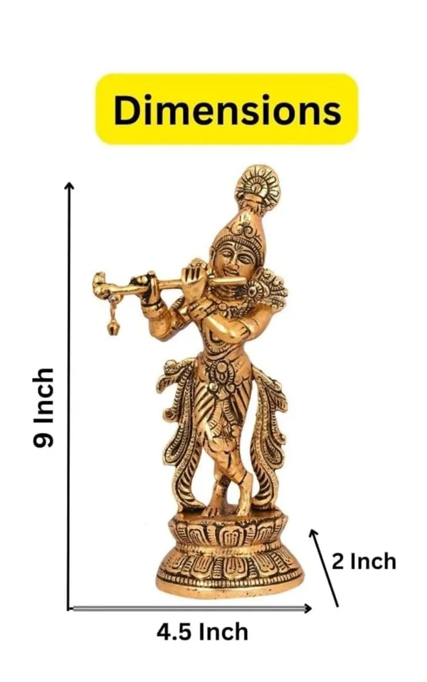 Golden_Brass_Traditional_Krishna_Krishna_For_Grandparents_Day_Wedding_Diwali_Anniversary
