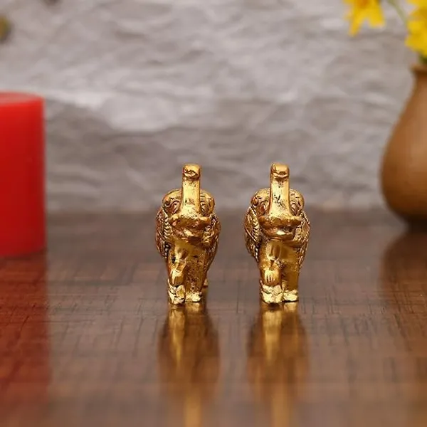 Golden_Metal_Glossy_Solidantique_Novelty_Elephant