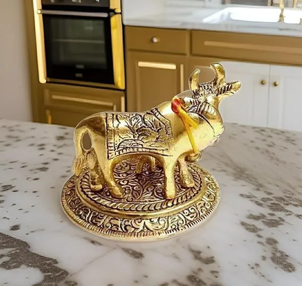 Golden_Metal1_Gold_Solidmodern_Novelty_Cow_For_Diwali_Mother_S_Day_Anniversary_Birthday