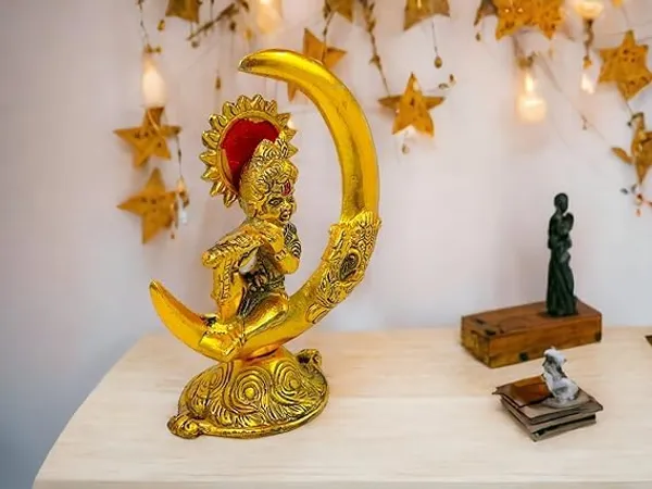 Golden_Metal_Antique_Krishna_For_Anniversary