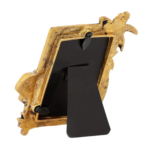 Golden_Glossy_Floral_Classic_Rectangular_Photo_Frame_For_Anniversary