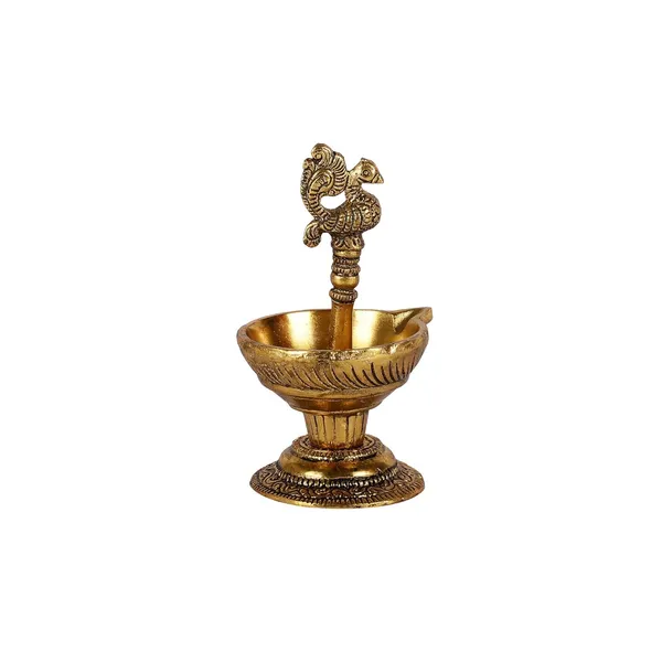 Golden_Metal_Glossy_Modern_Rectangular_Peacock_Diya_For_Wedding_Anniversary_Birthday
