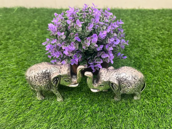 Metal_Elephant_set_4_Inch_For_Fantasy_Showpiece_Decoration