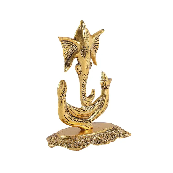 Golden_Metal_Glossy_Modern_Ganesha_Home_Decor