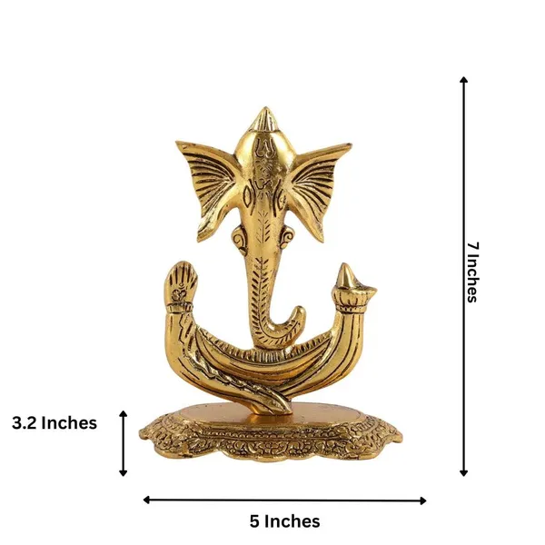 Golden_Metal_Glossy_Modern_Ganesha_Home_Decor