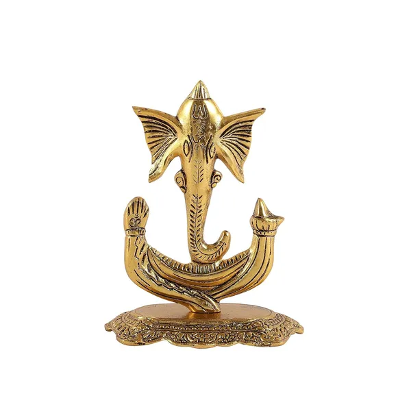 Golden_Metal_Glossy_Modern_Ganesha_Home_Decor