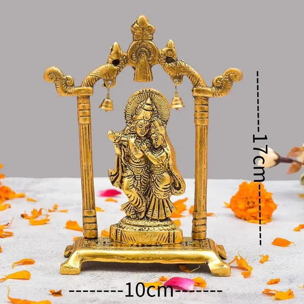 Golden_Metal_Home_Deco_Novelty_Krishna_Radha_Krishna_Showpiece_For_Mandir_Pooja_Room