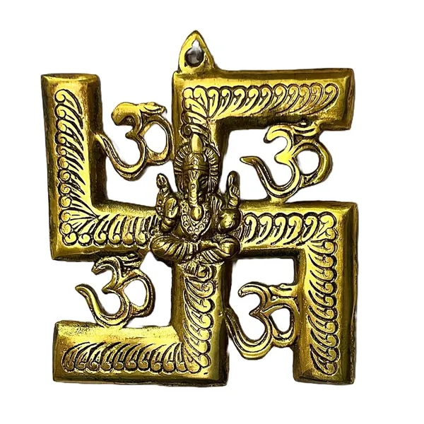 Golden_Brass_Home_Deco_Round_Ganesha_For_Mandir_Pooja_Room