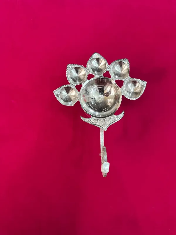 Silver_Plated_PanchAarti_Diya_Pooja_Pooja_Items_for_Home_Temple,_Return_Gift,_Spiritual_Gift_Item
