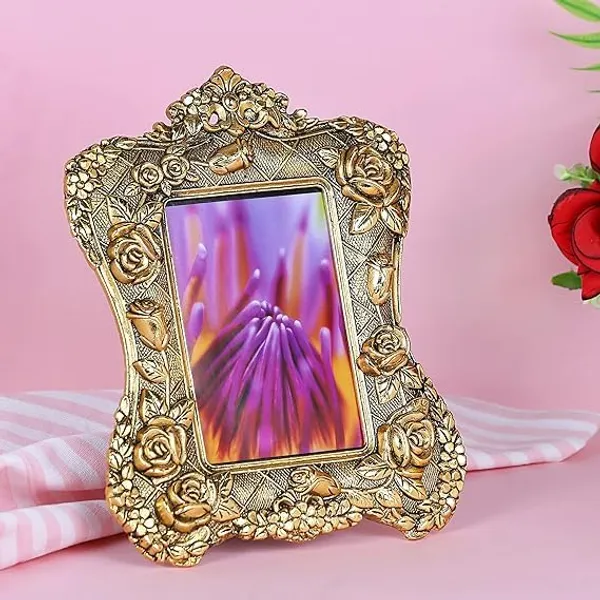 Golden_Glossy_Floralclassic_Rectangular_Photo_Frame_For_Engagement_New_Year_Wedding_Anniversary_Birthday