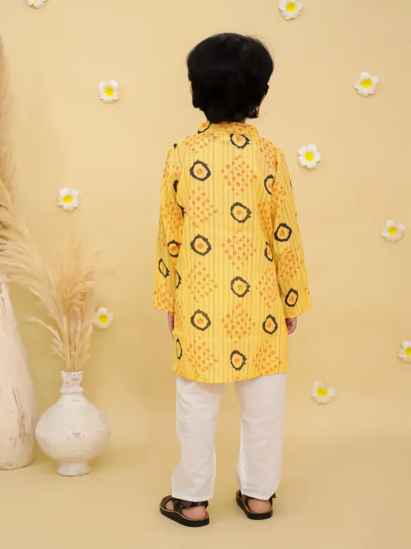 Junitos__Cotton_Woven_Full_Sleeves_paisley_Printed__Kurta_Pajama-Pink