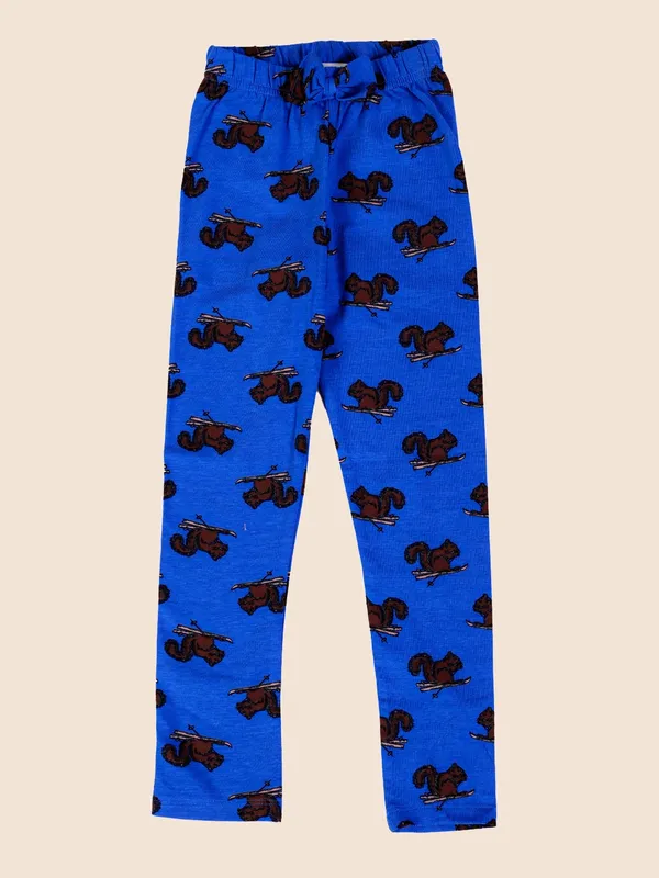 Royal_Blue_Printed_Full_Length_Cotton_Lycra_Leggings