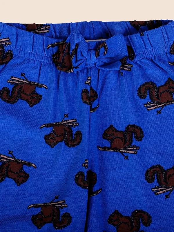 Royal_Blue_Printed_Full_Length_Cotton_Lycra_Leggings
